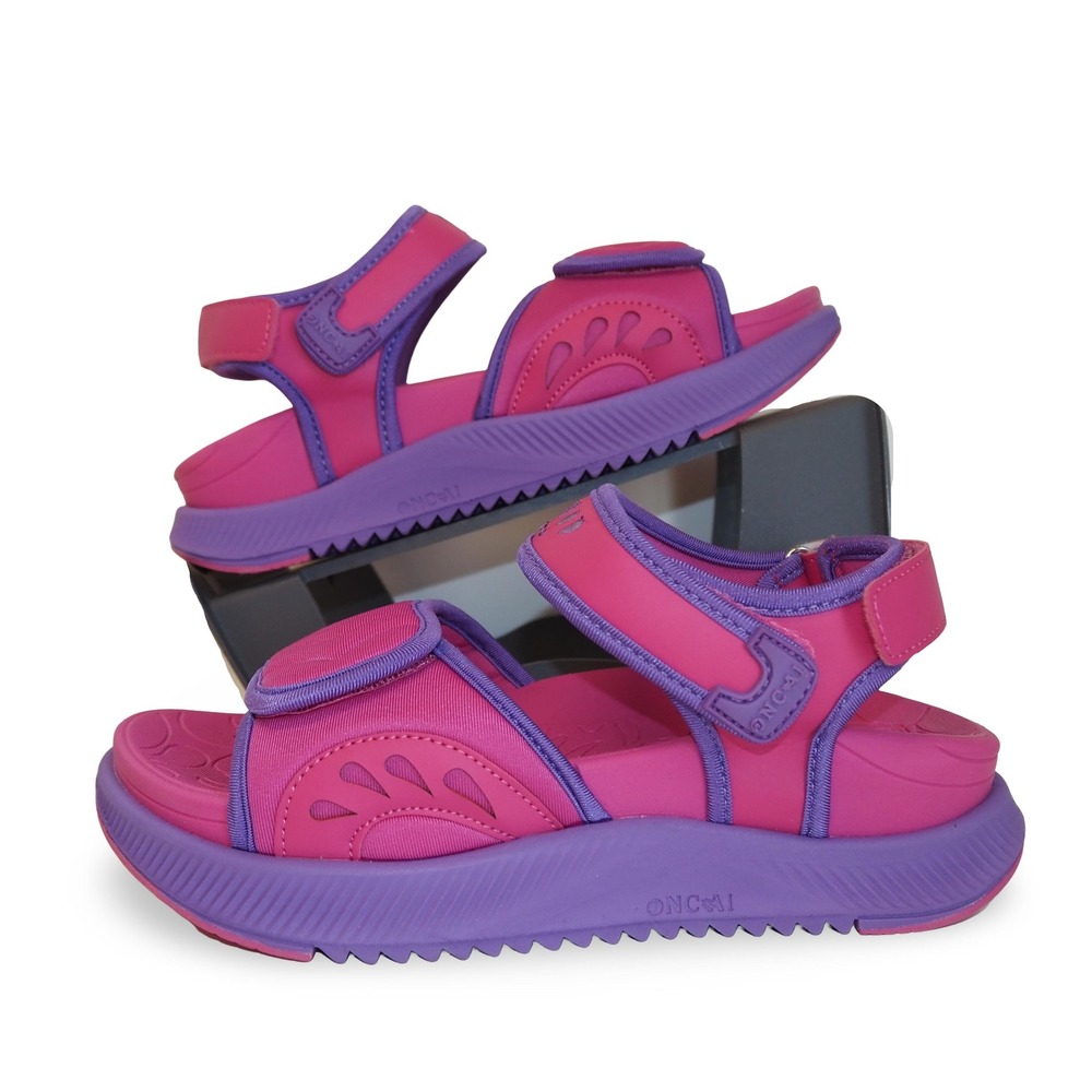 ONCAI Arch Support Orthotic Hiking Sandals Womens 7 Pink Purple Outdoor Comfort